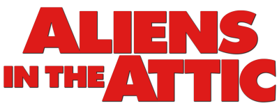Aliens in the Attic title screen for Nintendo DS